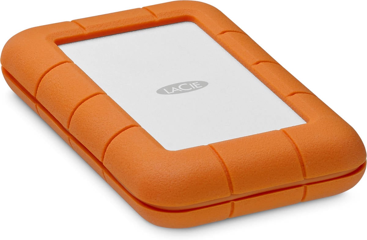 Disco HDD externo LACIE Rugged Secure (2 TB - USB 3.1)