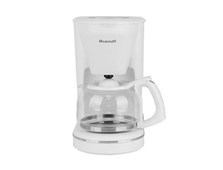 Cafetera Con Filtro 10 Tazas 870 Watts Keep Warm Caf125W Blanca BRANDT