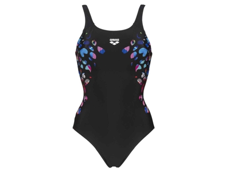 Traje de Mujer ARENA Bañador Pieza Lucent Back One Negro (46)