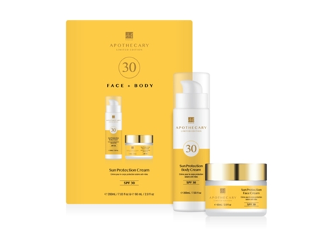 Set 2 Protectores Solares DR BOTANICALS SPF 30 Body Cream (200 ml + 60 ml)