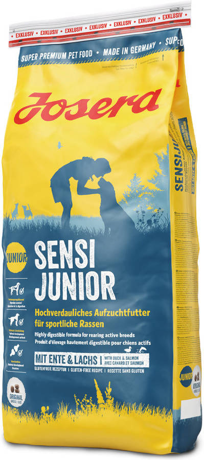 Comida JOSERA Sensi Junior Seca para Cachorro Médio/Grande con Sensibilidades (Cantidad: 15 kg)