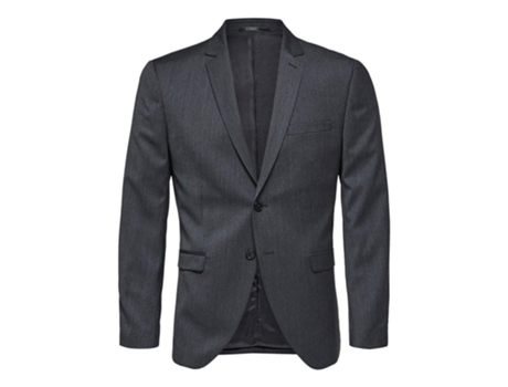 Chaqueta Blazer SELECTED Mylobill Slim (Gris - 48)