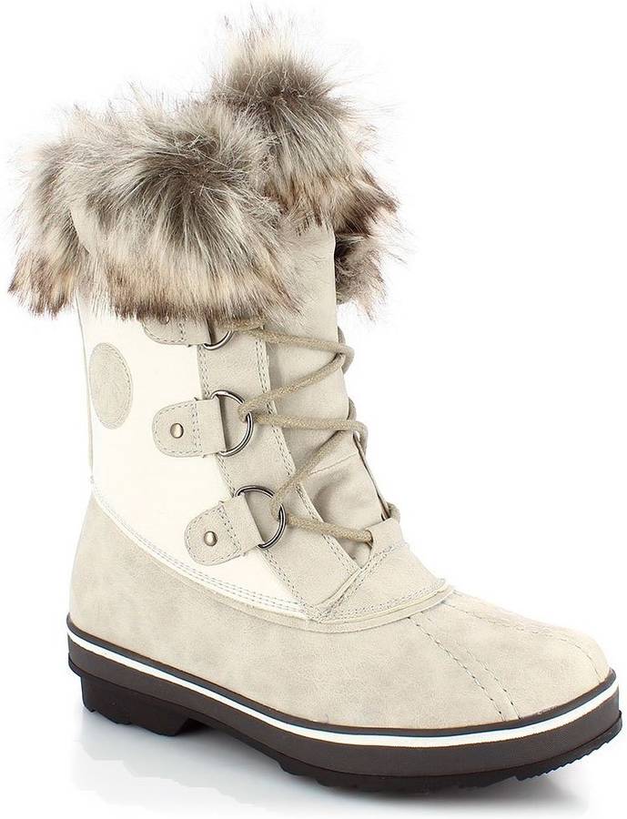 Botas de esqui para Mujer KIMBERFEEL Neve Camille Beige para Esquí (EU 38)