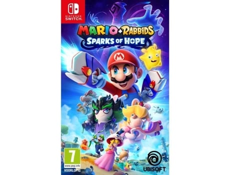 Videogame Mario Rabbids Sparks Of Hope Nintendo Switch Estratégia Standard Edition Pegi 7