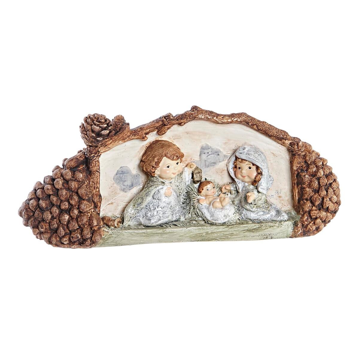 Belenes de Navidad DKD HOME DECOR (Resina - Muticolor)