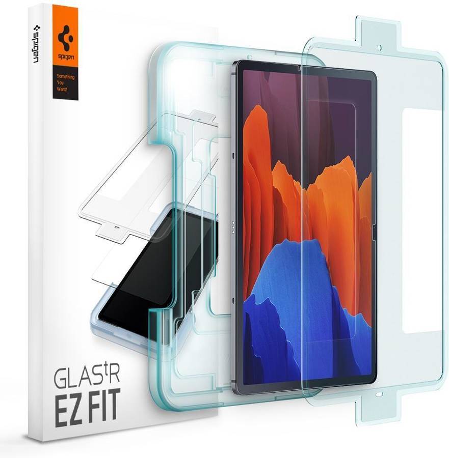 Protector Pantalla Tablet SPIGEN Cristal Templado (Samsung Galaxy Tab S7+Plus 12.4") Transparente