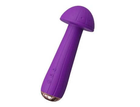 Vibrador de masaje de silicona recargable USB con 5 modos de frecuencia 5 (púrpura) VEANXIN