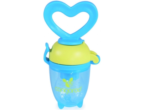 Comedero para alimentos frescos de silicona CANGAROO Love Blue