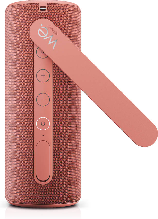 Altavoz Bluetooth WE BY LOEWE Hear 2 (Rojo Coral - 60 W - Autonomía: Hasta 17 h)