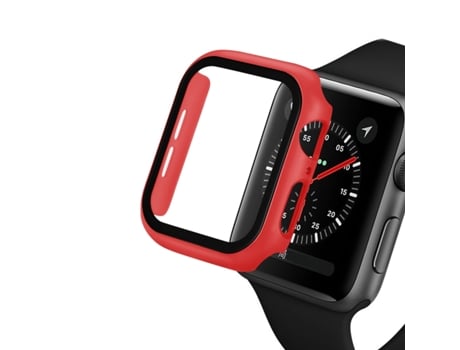 Carcasa de Reloj SLOWMOOSE para Apple Série 6 5 4 3 Se 44Mm 40Mm (Rojo - Série 4 5 6 40 Mm)