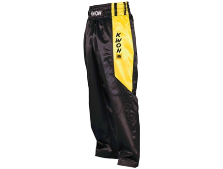 Pantalones de Niña para Boxeo KWON CLUBLINE Raso Dorado (130 cm)