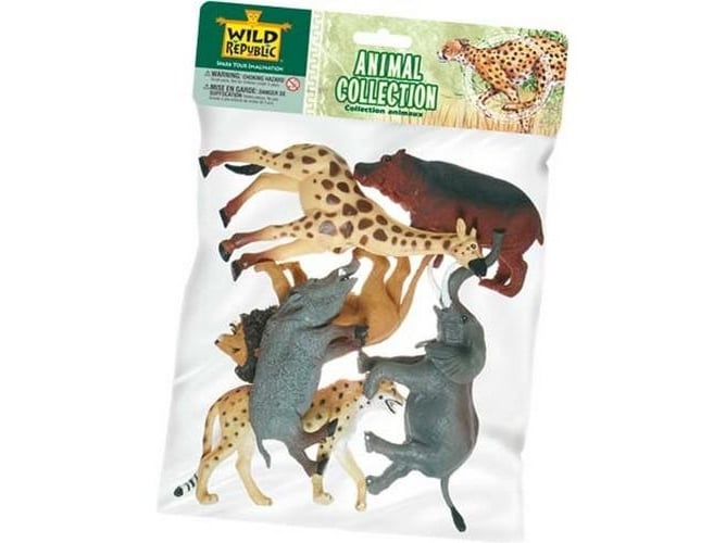 Conjunto de Figuras WILD REPUBLIC África