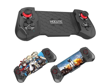 Controlador de juegos móvil Bluetooth para iPhone/Android/Pc Controlador inalámbrico telescópico multifuncional Compatible con Joystick Genshin BIS...