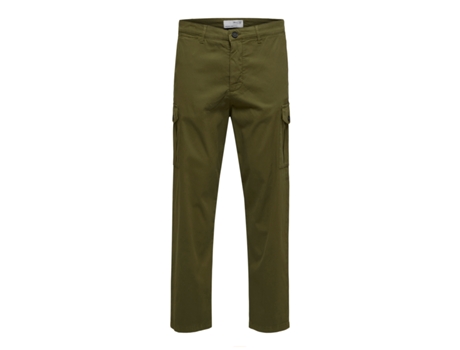 Pantalones SELECTED Hombre (Multicolor - 34 x 34)