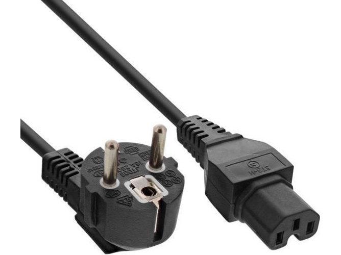 Cable de Alimentación INLINE (1 m - Negro)