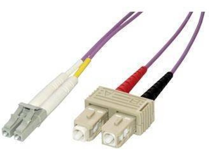 Cable de Fibra Óptica MCL (3 m - Azul)