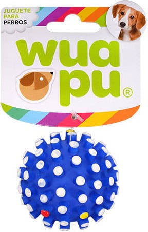 Wuapu Perro Sputnik pelota 3piezas 6 cm bola 400