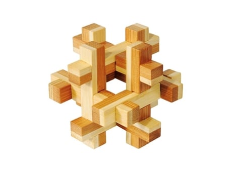 Puzzle FRIDOLIN (Madera - Marrón - 9 x 9 x 9 cm)