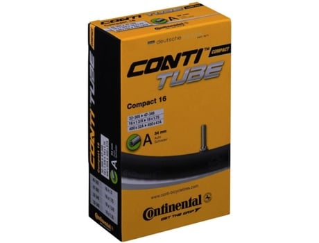 Cámaras de Aire CONTINENTAL Compact Tube 34 Mm (16´´)