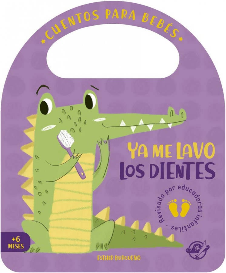 Cuentos Para Ya me lavo los dientes de aprender interactivo con una solapa asa libro esther burgueño español