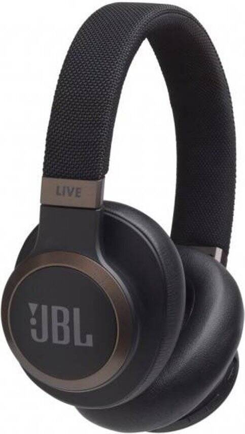 Auriculares Bluetooth JBL Live 650 (On Ear - Micrófono - Noise Cancelling - Negro)