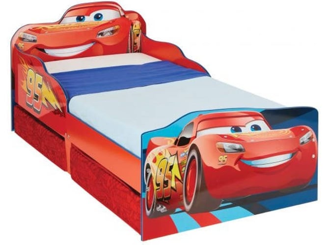 Cama Para Niños worlds apart rojo hello home infantil de madera con inferior 143 x 77 63