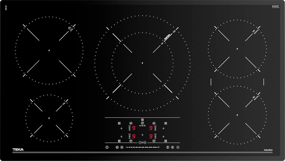 Placa Flex de Inducción TEKA IR 9530 (Eléctrica - 90 cm - Negro)