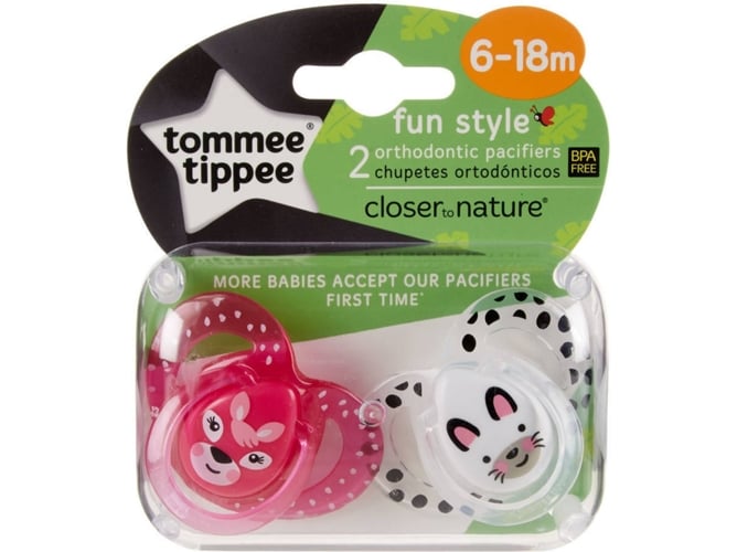 Chupetes TOMMEE TIPPEE Fun Style