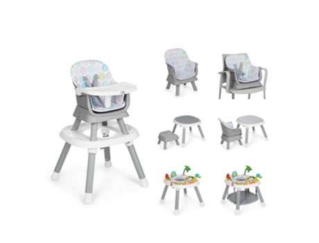 Game Center 7 en 1 MS - Este Producto Incluye Funciones: Trona - Taburete - Silla - Game Center Con Asiento Giratorio - Mesa