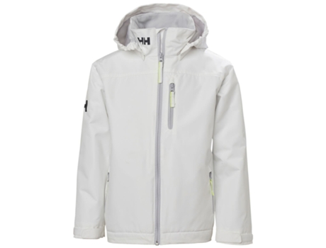 Chubasquero para Niña de Nautisme HELLY HANSEN (12 Años - Poliéster - Blanco)