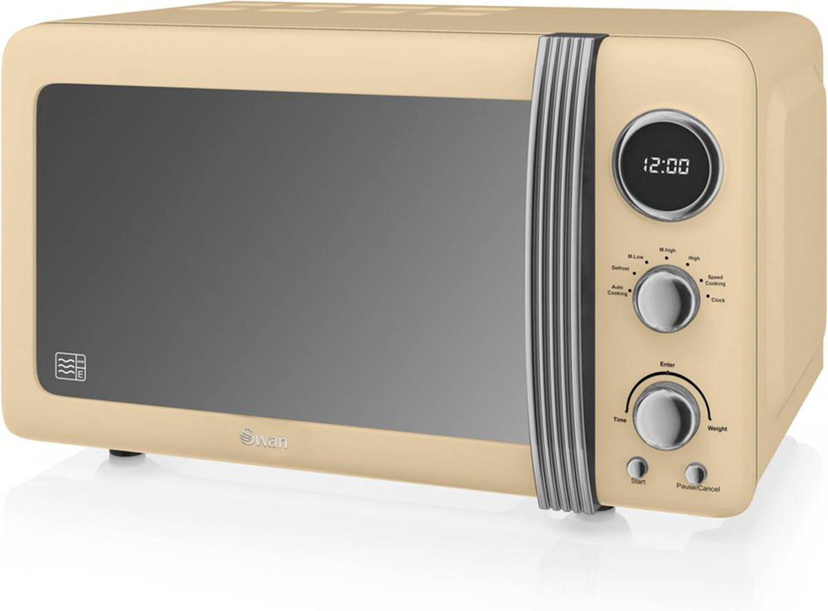 Microondas SWAN SM22030CN (20L - Sin Grill - Beige)