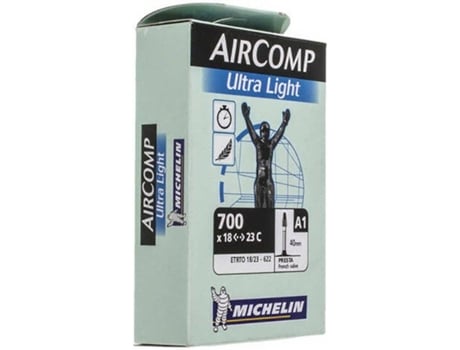 Cámaras de Aire MICHELIN Aircomp Ultralight Presta 40 Mm (28´´)