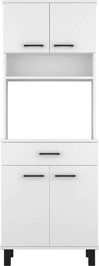 Tuhome Alacena Buffet cocina z60 160 cm 58 an 35 p. blanco 160x58x35