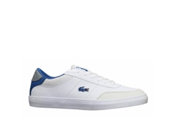 Zapatos LACOSTE Court Master 120 2 Cuj (Blanco\Azul - 37.0 EU)