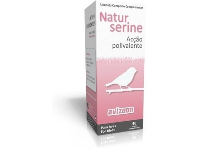 Complemento Alimenticio para Aves AVIZOON Natur (40 Tabletas - Función Respiratoria)