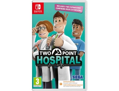 Juego Nintendo Switch Two Point Hospital (Código de Descarga en la Caja)