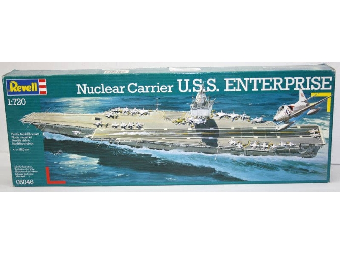 Revell Nuclear Carrier u.s.s. enterprise maqueta portaaviones 10+ años 05046 modelos