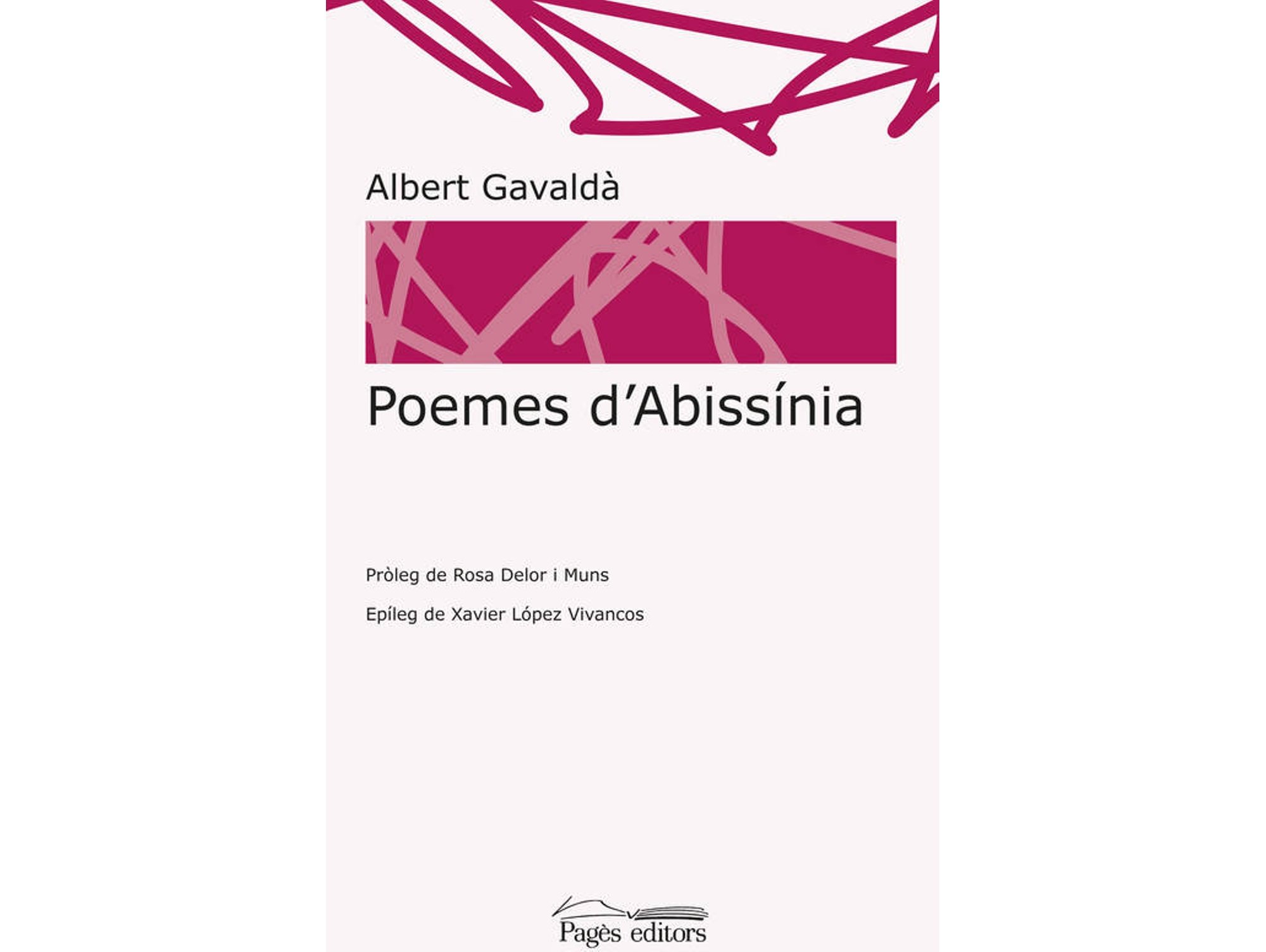 Libro Poemes D´Abissinia de Irujo Albert Gavalda