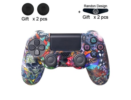 Carcasa para mando PS4 MOROROR Multicolor