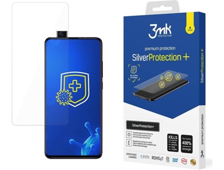 Protector Cristal Templado Xiaomi Mi 9T/9T Pro 3MK Antibacteriano