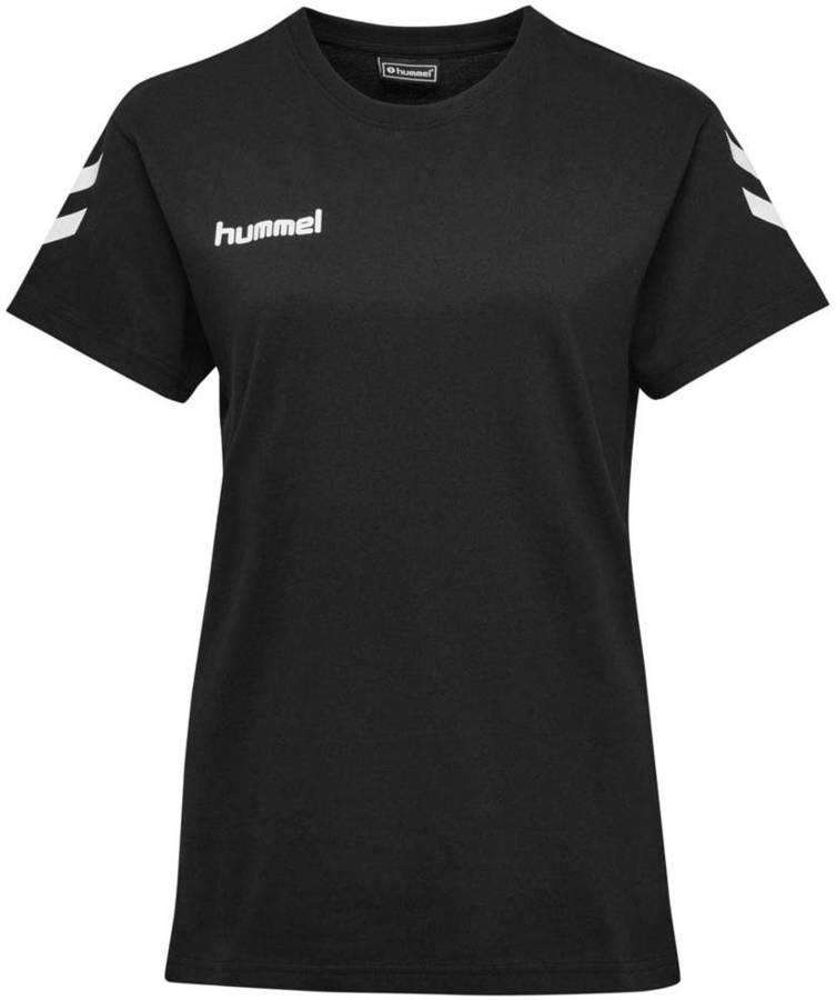 Camiseta para Mujer HUMMEL Go Cotton Negro para Fútbol (M)