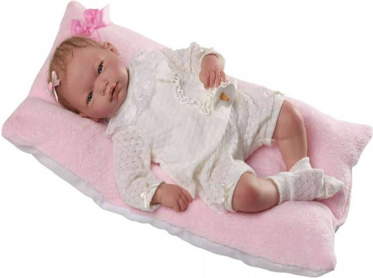 Muñeca DISFRAZZES Baby Reborn Alma Traje (46 cm - Beige)