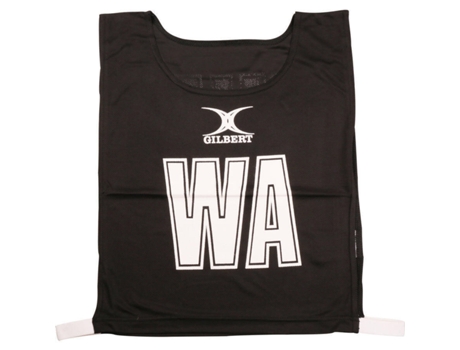 Camiseta Unisex para Rugby GILBERT Monochrome Negro (M)