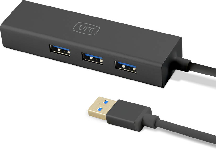 Tarjeta de Red 1LIFE usb:hub 3