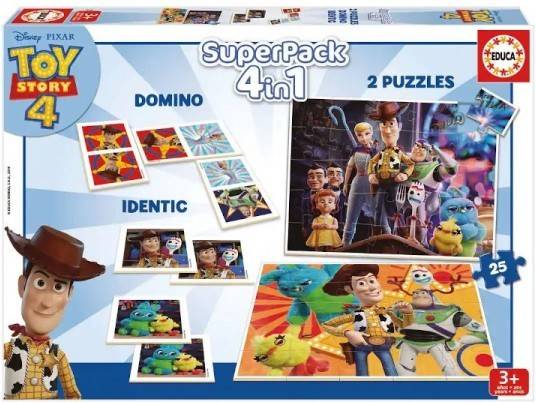 Puzzles y Juegos de Mesa EDUCA BORRAS Toy Story 4 (Edad Mínima: 3 Años - 25 Piezas)