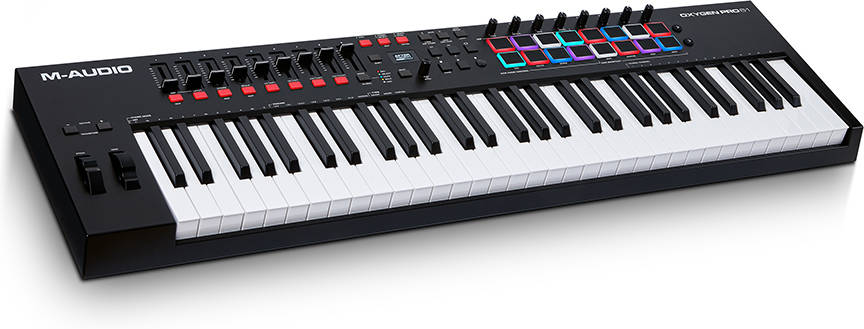 Teclado Maestro M-AUDIO Oxygen Pro 61 (61 Teclas)