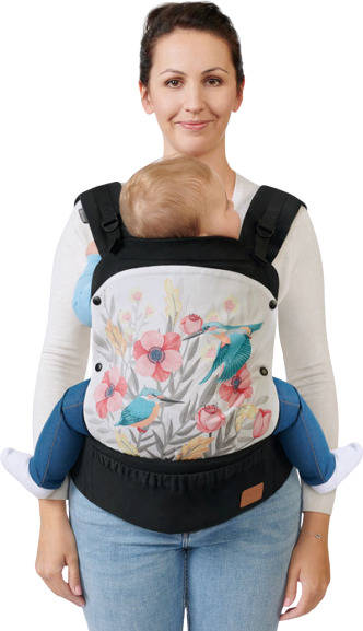 Mochila Portabebés KINDERKRAFT Ergónocmico Huggy Bird