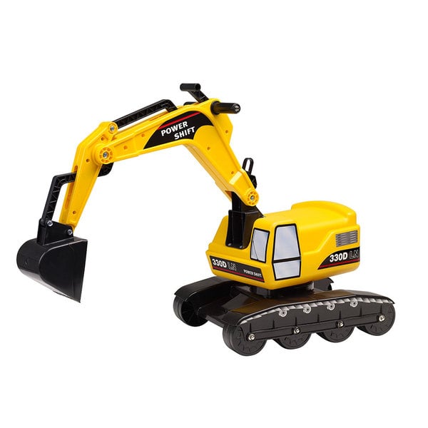 Excavadora Falk Power shift juguete para niños amarilla 25