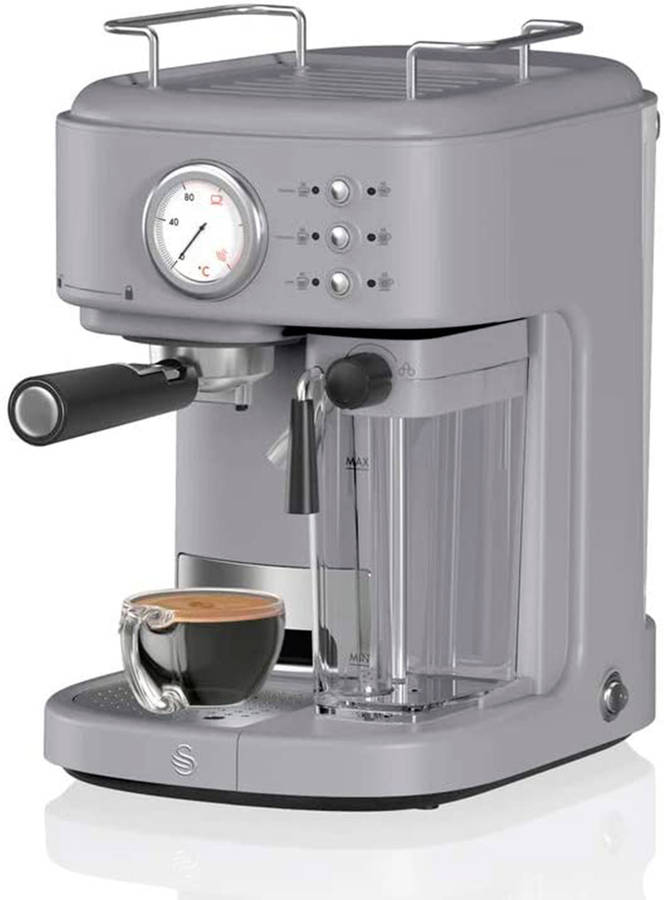 Cafetera SWAN SK22150GRN (15 Bar - Café Molido)