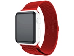 PROBANDS Correa Pulsera Milanese Mesh para Apple Watch Series 7 45Mm Red